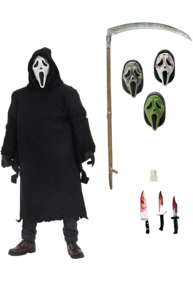 Amazon.co.jp: NECA ゴーストフェイス アクションフィギュア